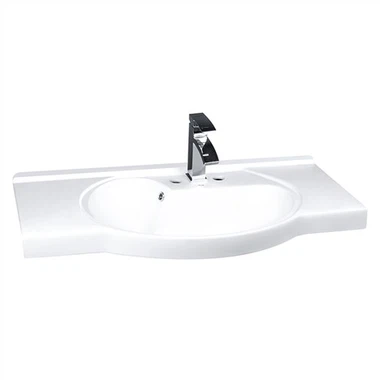 Cabinet Basin with Overflow Hole